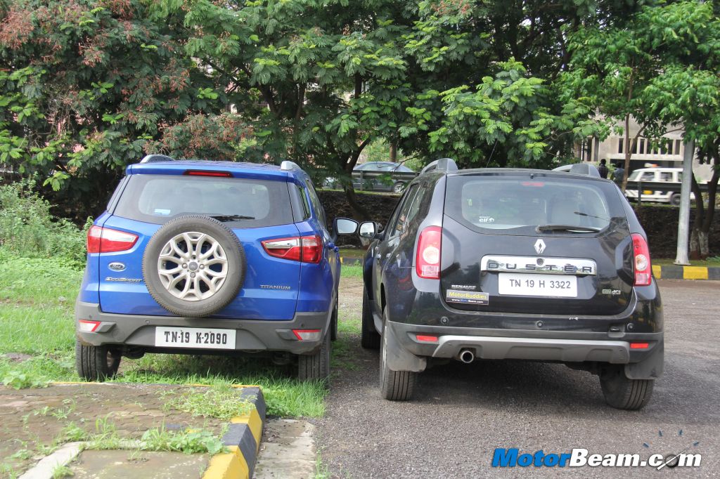 Ford EcoSport vs Renault Duster SUVs