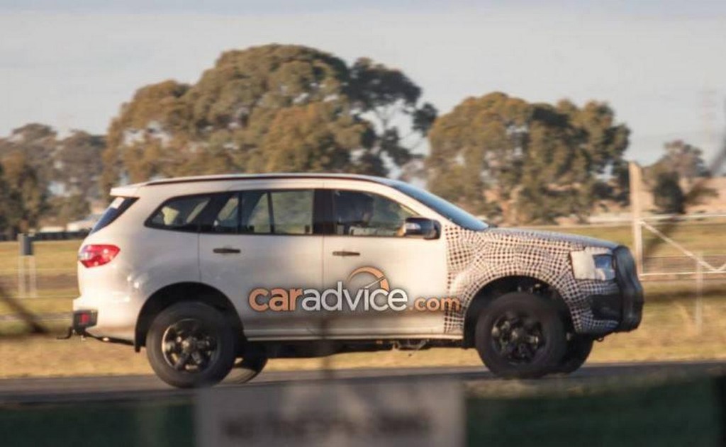 Ford Endeavour Caught Testing