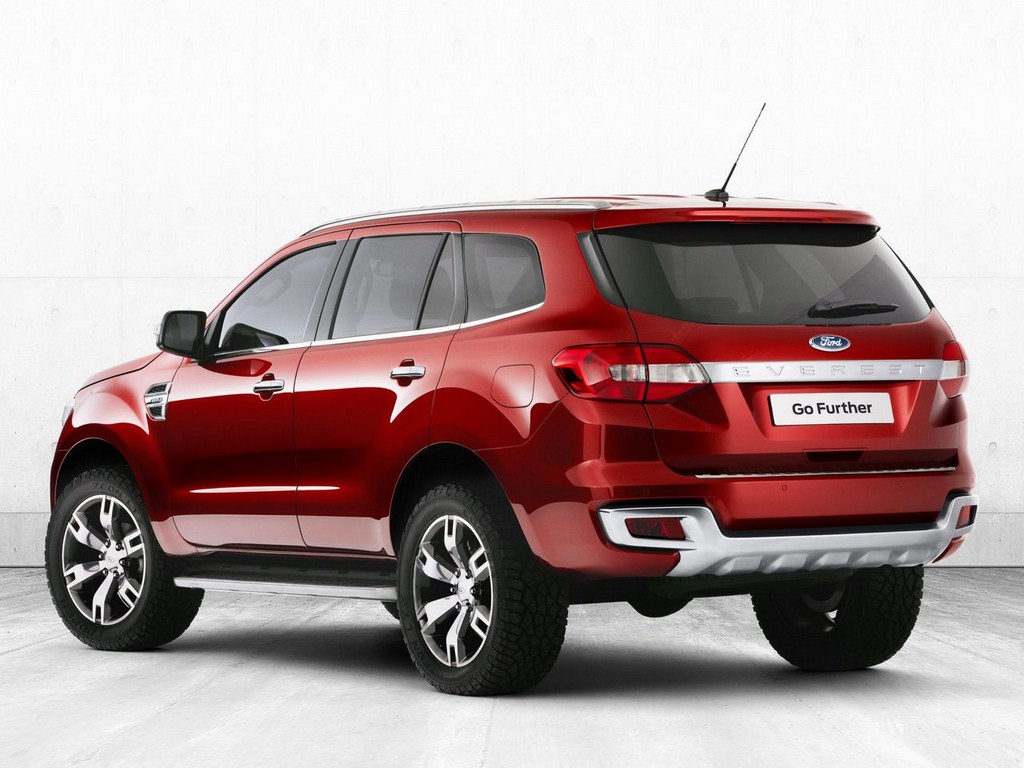 Ford Endeavour Concept Rear