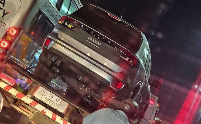 Ford Endeavour Spotted India