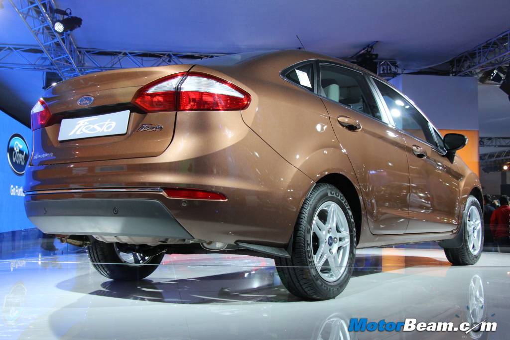 Ford Fiesta Facelift Tail