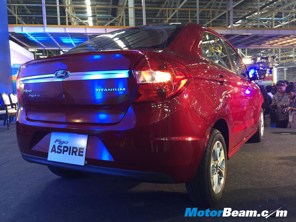 Ford Figo Aspire Rear Profile