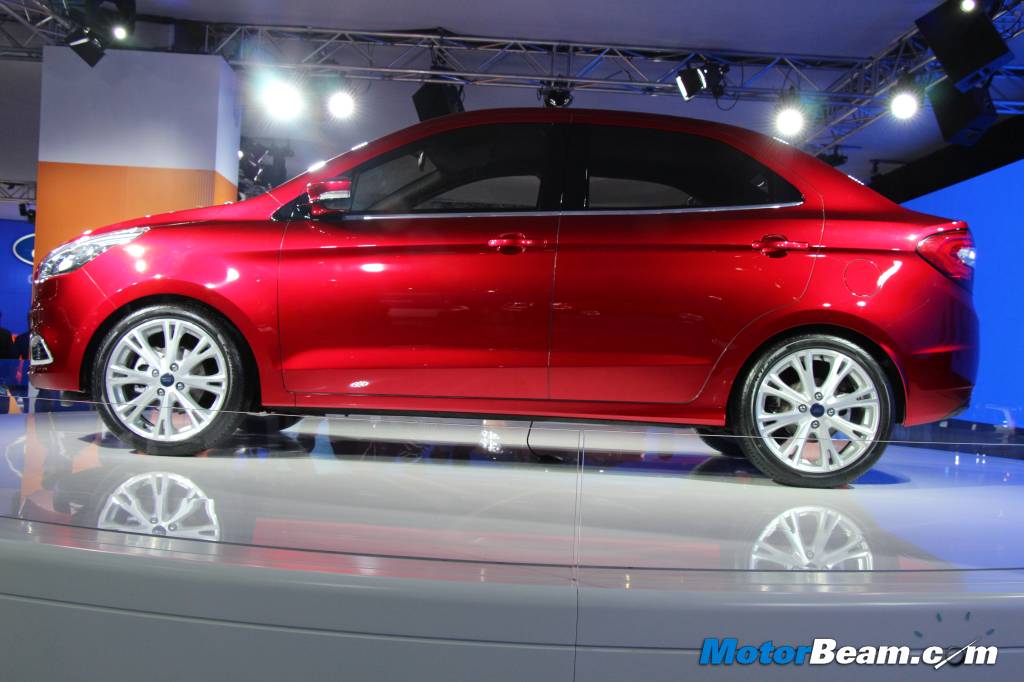 Ford Figo Concept Sedan Side