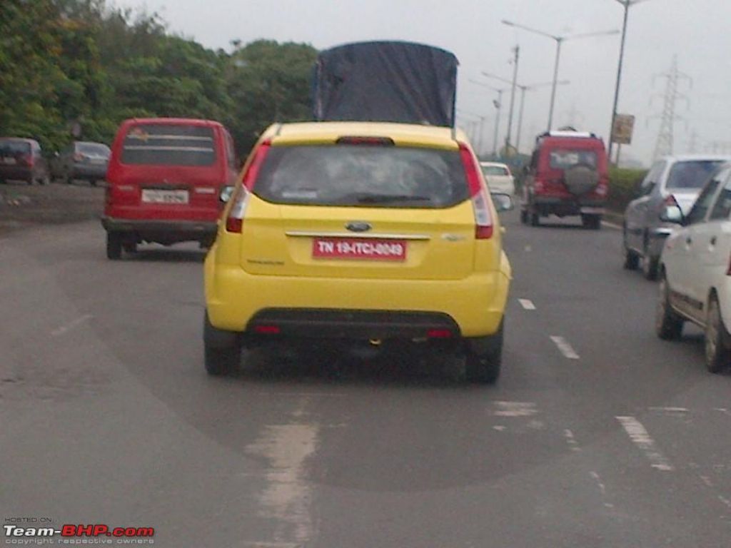 Ford Figo Facelift Uncamouflaged Ford Figo Facelift Uncamouflaged
