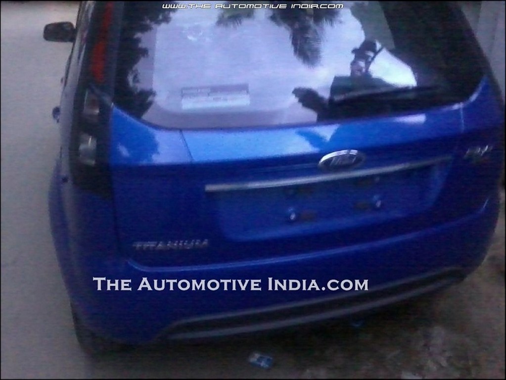 Ford Figo Spied Back