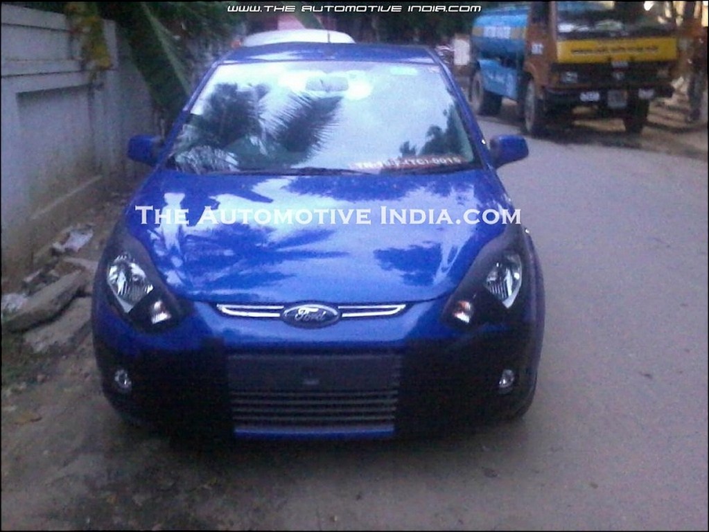 Ford Figo Spied Front
