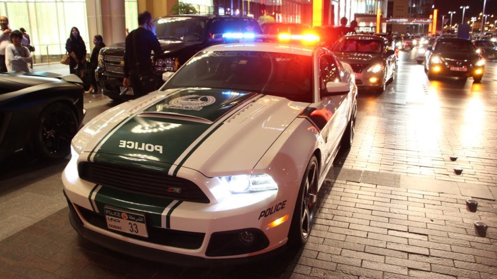 Ford Mustang Dubai Police