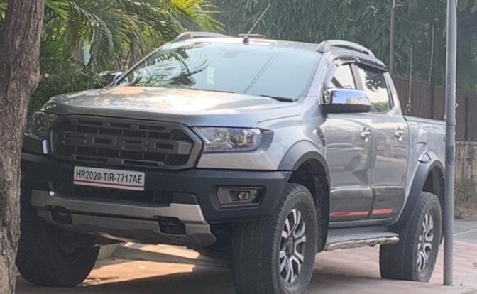 Ford Ranger Raptor Spied