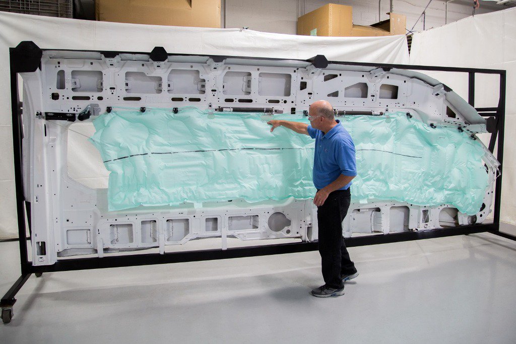 Ford Transit Side Curtain Airbag