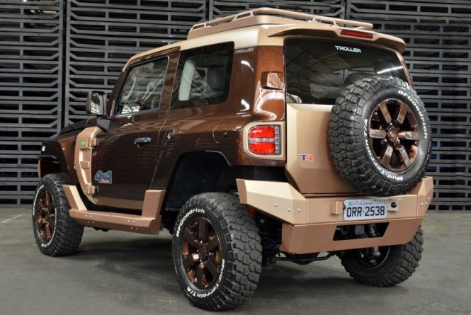 Ford Troller T4 Concept Rear