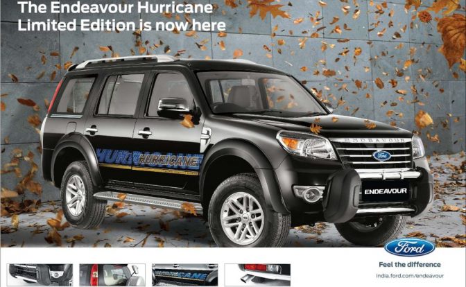 Ford Endeavour 4x4 Hurricane