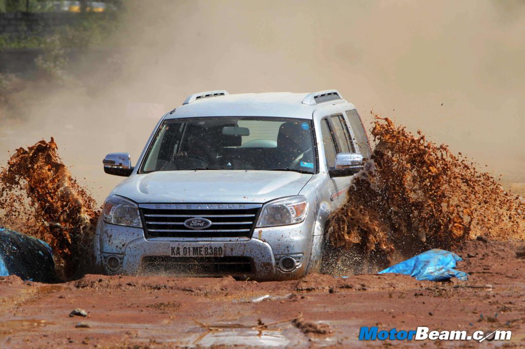 Ford Endeavour Action Ford Endeavour Action
