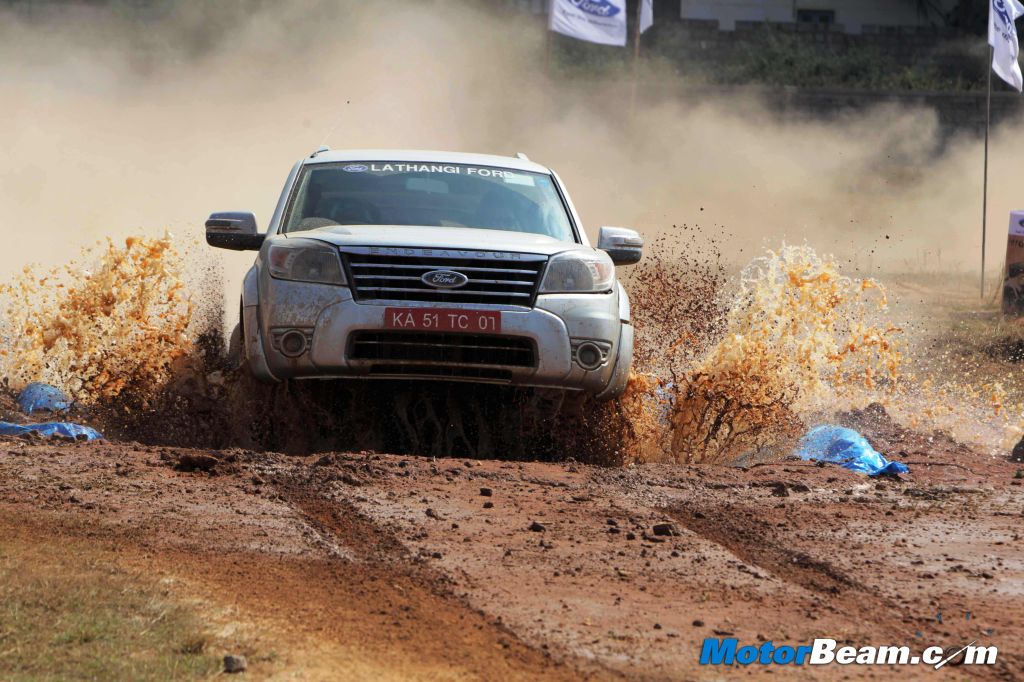 Ford Endeavour Rally Drive