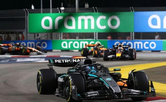 George Russell Singapore GP