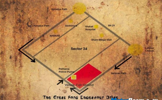 Great Endeavour Drive Map