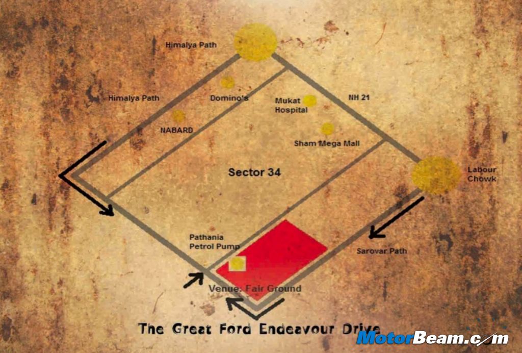 Great Endeavour Drive Map Great Endeavour Drive Map