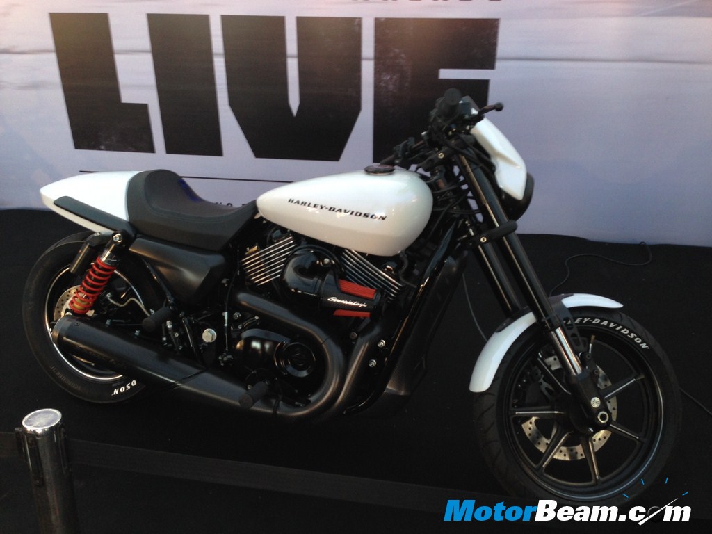 Harley-Davidson Street 750 Launch White