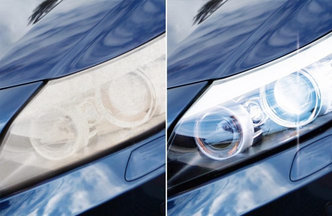 Headlight Restoration Foggy Lights