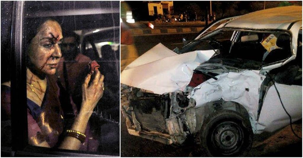 Hema Malini Accident