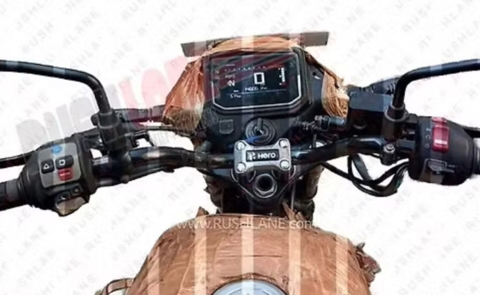 Hero Glamour 125 instrument cluster