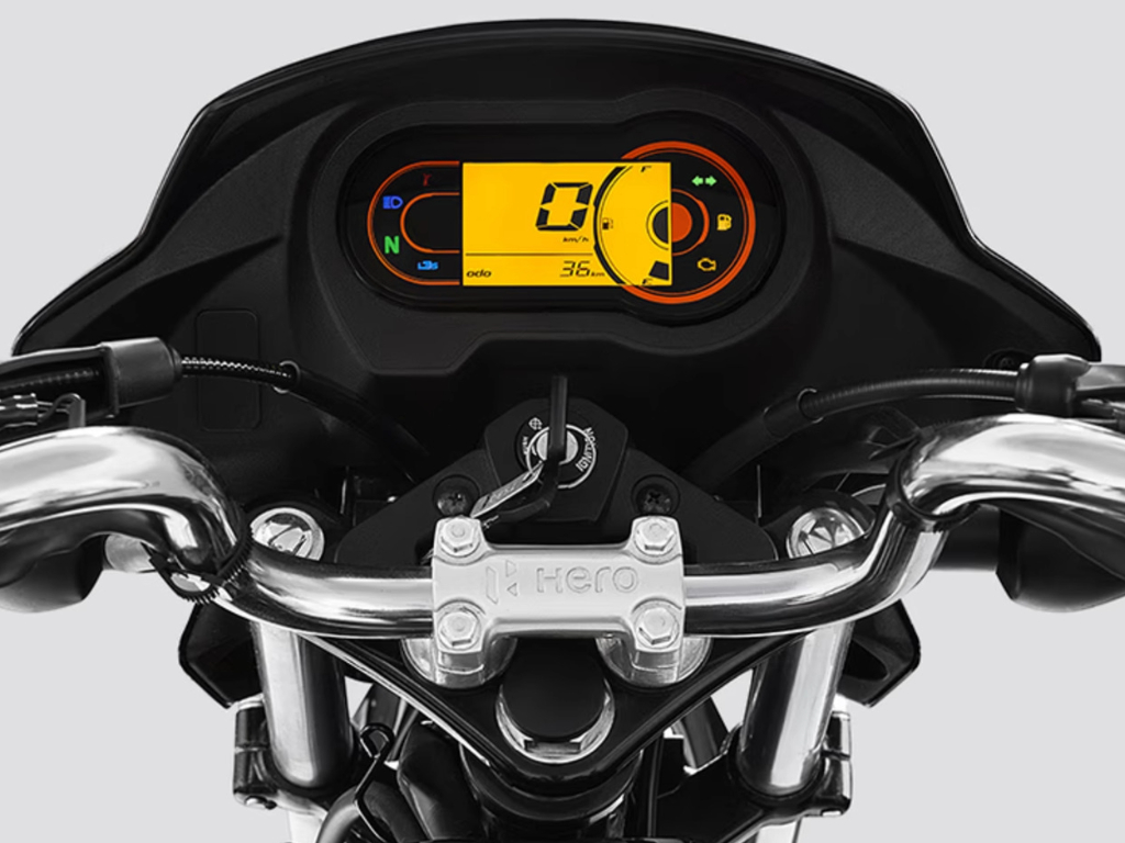 Hero HF Deluxe Pro instrument cluster