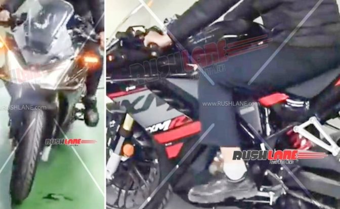 Hero Karizma XMR 250 Spied