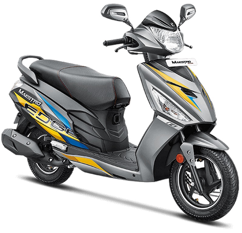 Hero Maestro Edge 110 BS6 Seal Silver