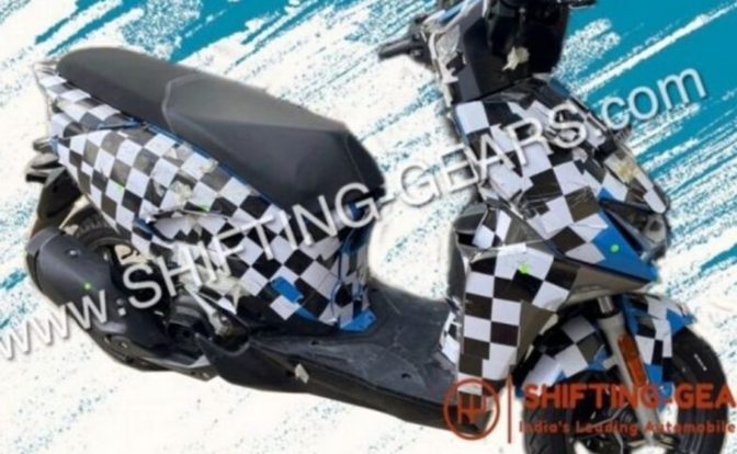 Hero Moto Scooter Side