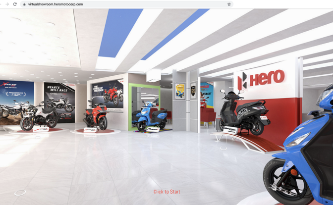 Hero MotoCorp Virtual Showroom