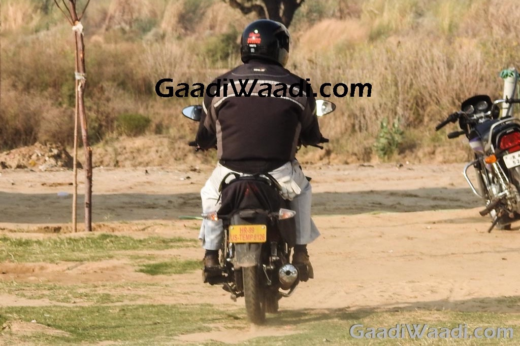 Hero Passion iSmart Rear Spy Shot