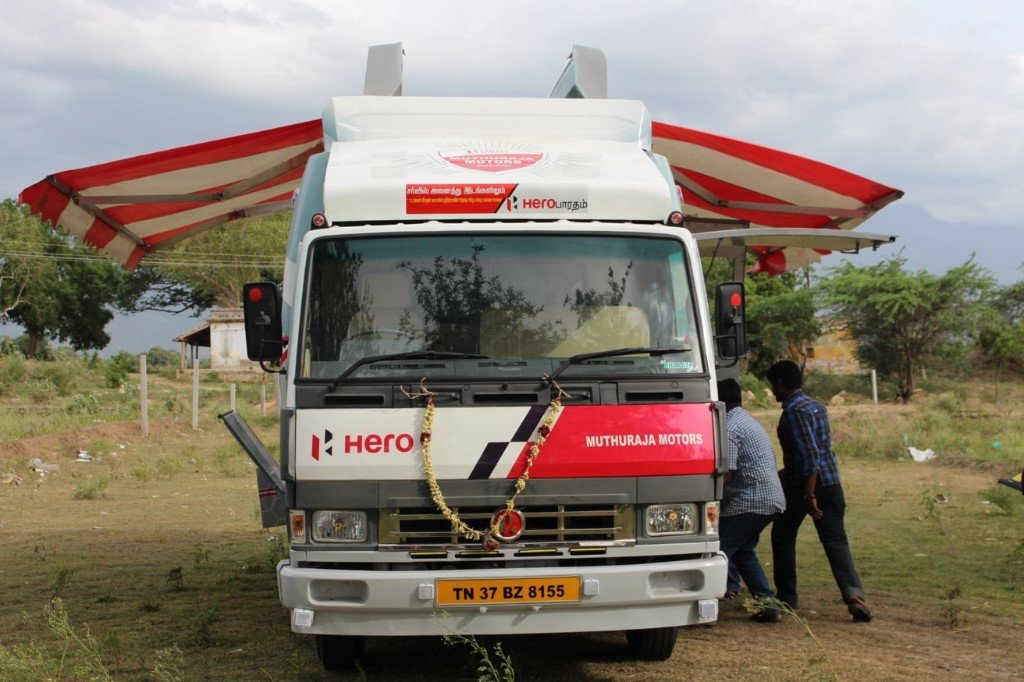 Hero Sales Service Truck Front