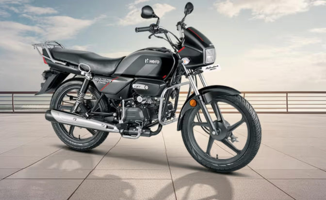 Hero Splendor Plus Side