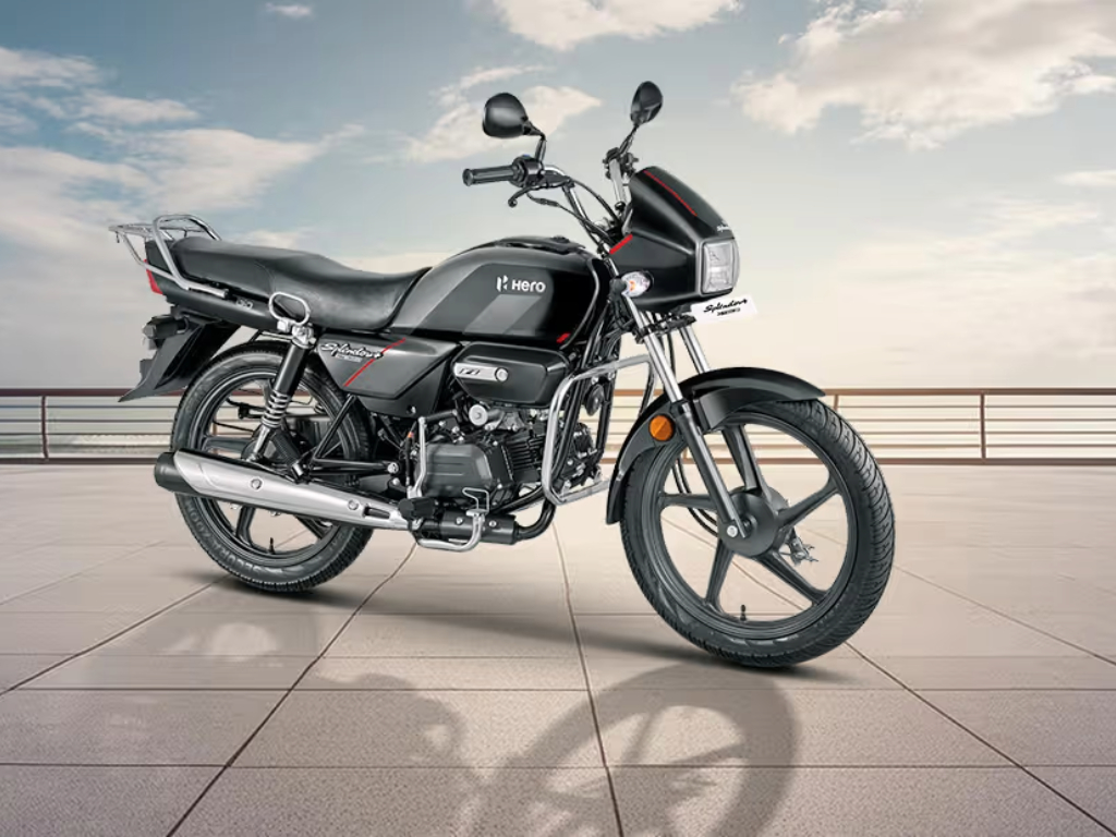 Hero Splendor Plus Side
