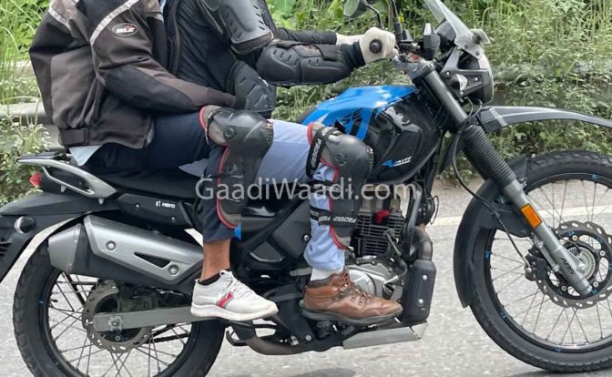 Hero Xpulse 200 4V Spied