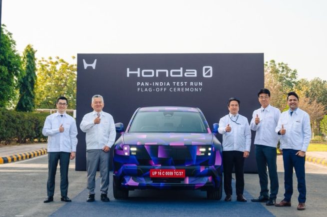 Honda 0 Alpha Prototype Testing