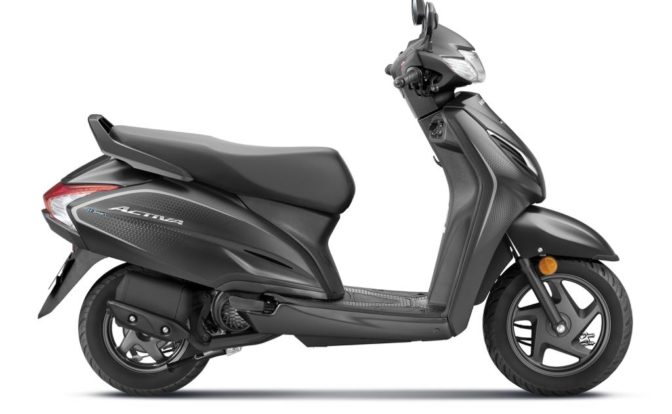 Honda Activa Limited Edition Matte Steel Black Metallic