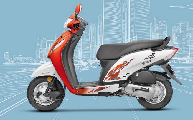 Honda Activa i BSIV Orange