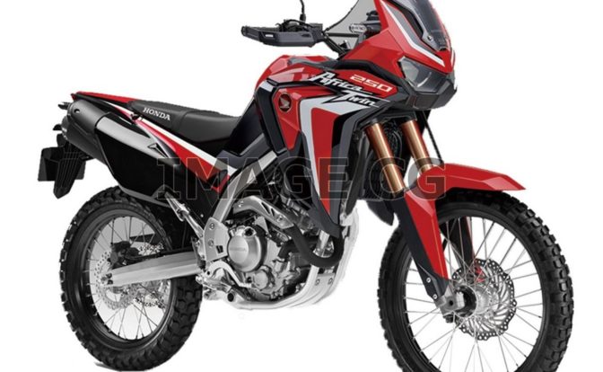 Honda Africa Twin 250 Rendering
