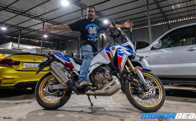 Honda Africa Twin Dyno