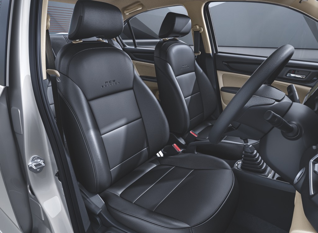 Honda Amaze Ace Edition Seats