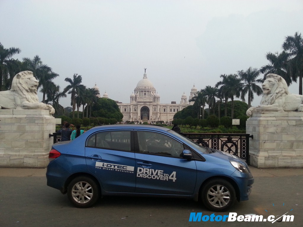 Honda Amaze Drive To Discover Victoria Memorial
