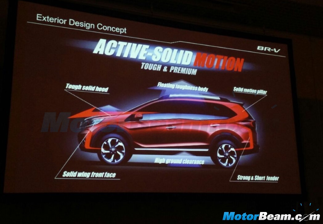 Honda BR-V Styling