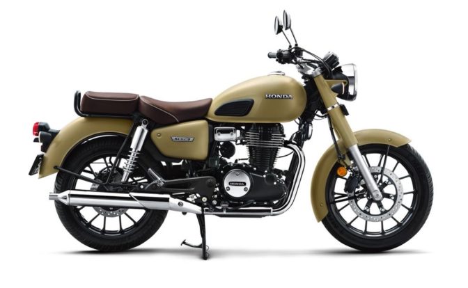 Honda CB350 Matte Dune Brown