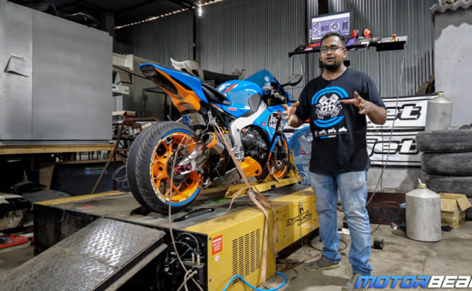 Honda CBR 1000 Dyno Test Video