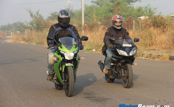 Honda CBR150R Yamaha R15 Comparison