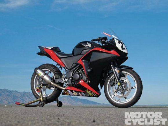 Honda CBR250R Race prepared