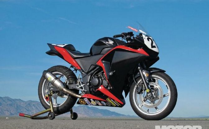 Honda CBR250R Race prepared