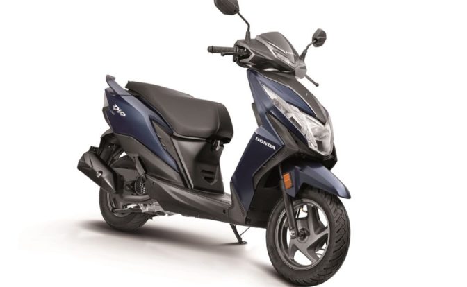 Honda Dio Mat Dark Blue Metallic