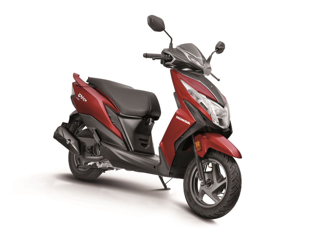 Honda Dio Mat Sangria Red Metallic