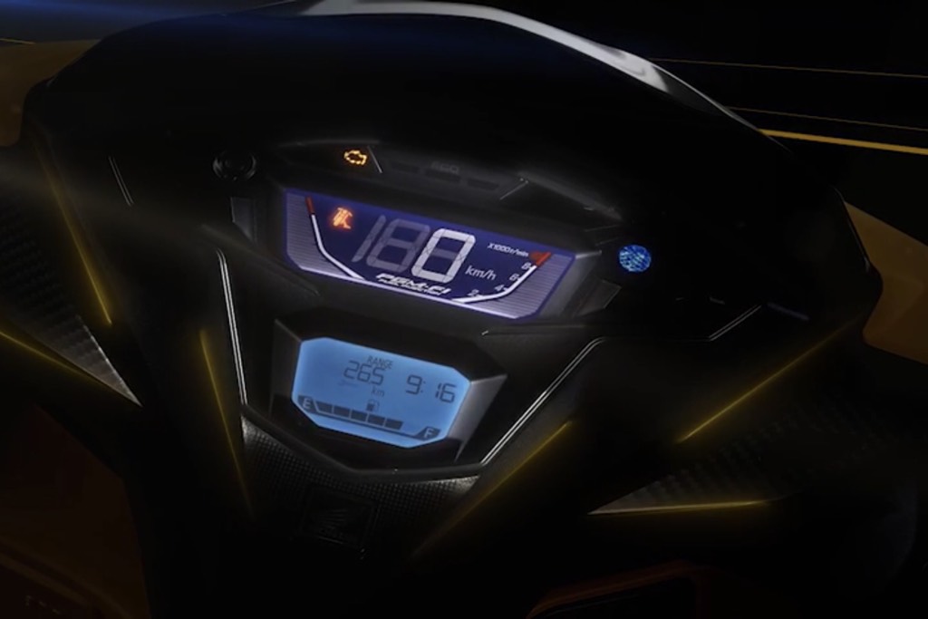 Honda Grazia BS6 Instrument Cluster Teaser